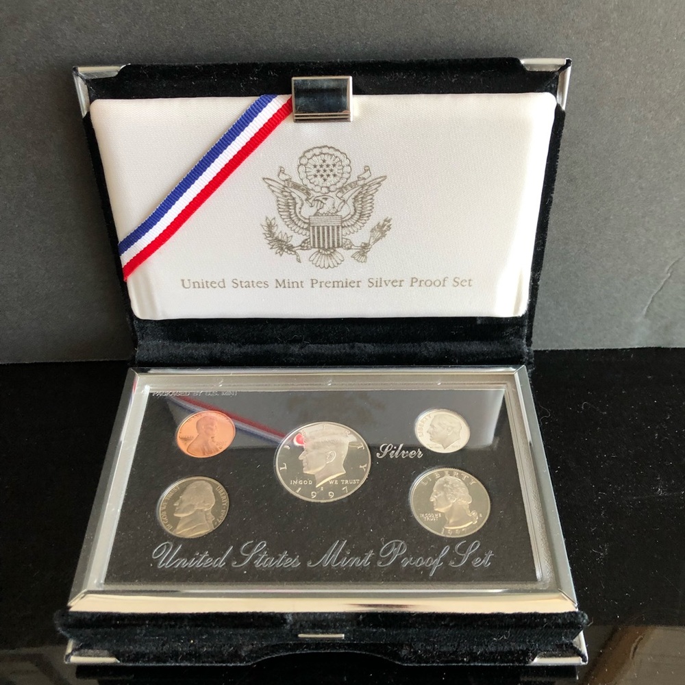 1997 US MINT PREMIER SILVER PROOF SET